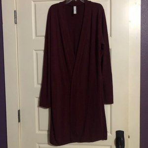 Open Front Cardigan - Large